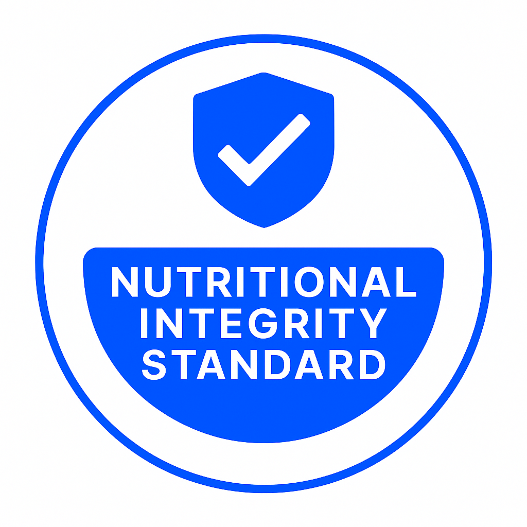 Nutritional Integrity Standard - Science-backed, Expert-reviewed, Mealwise Certified